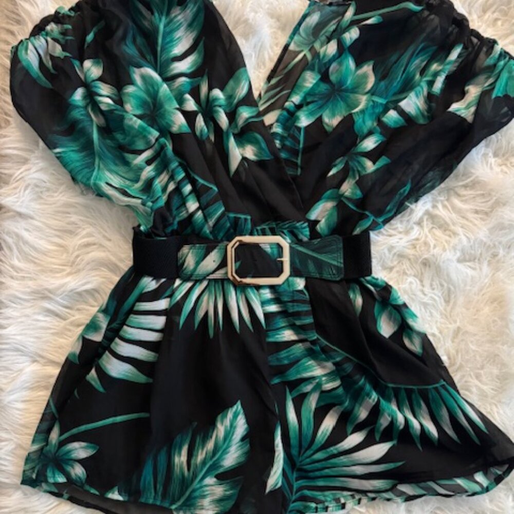 Flowy Floral Romper